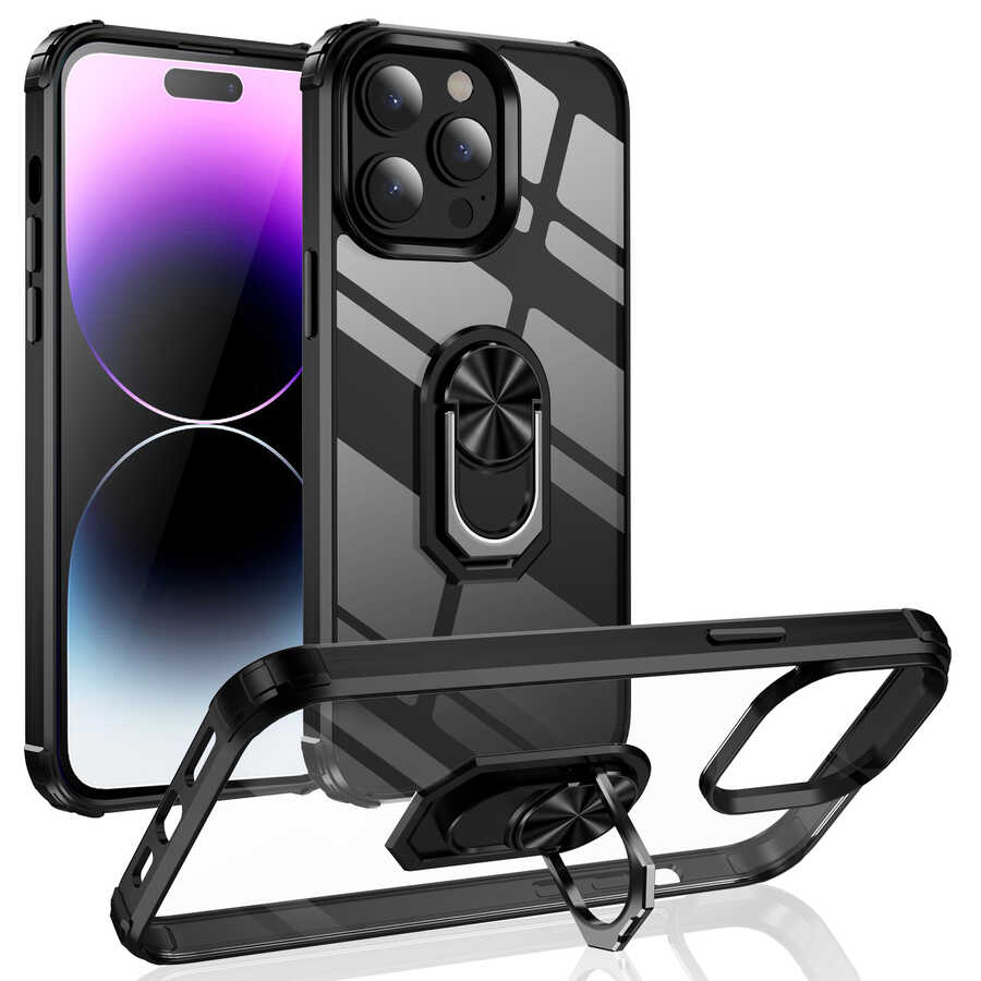 iPhone 14 Pro Kılıf Zore Mola Kılıf - Siyah