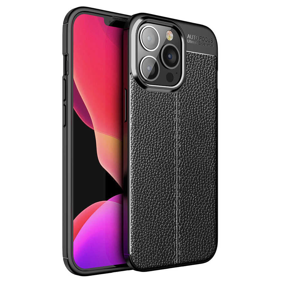 iPhone 14 Pro Kılıf Zore Niss Silikon Kılıf - Siyah
