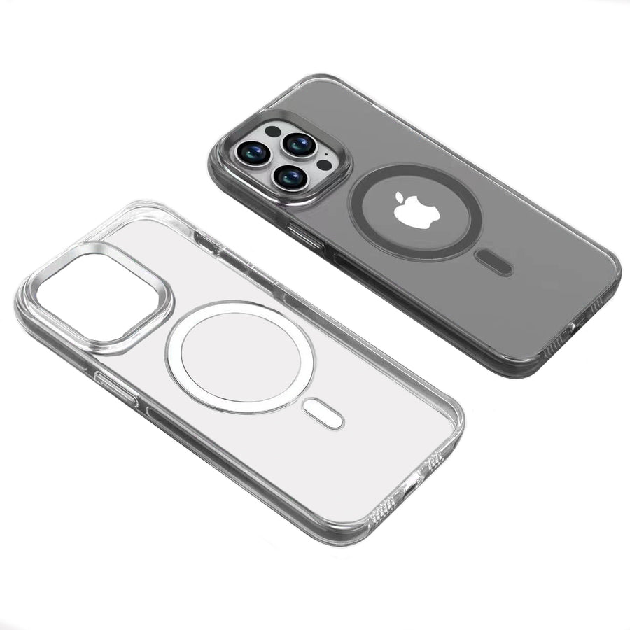 iPhone 14 Pro Kılıf Zore Wireless Şarj Özellikli Şeffaf Efsane Kılıf - Renksiz