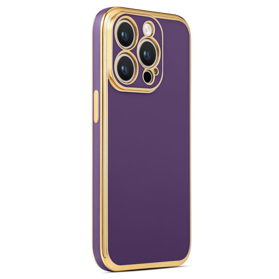 iPhone 14 Pro Max Kılıf Zore Bark Kılıf - Derin Mor