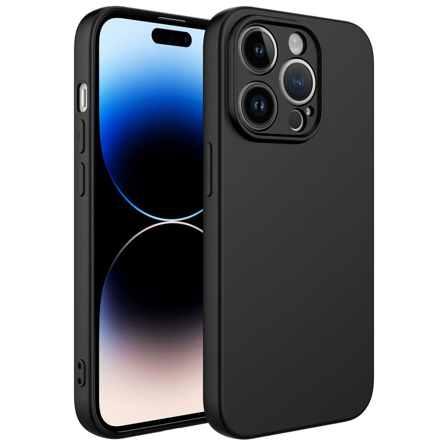 iPhone 14 Pro Max Kılıf Zore Kamera Korumalı Mara Lansman Kılıf - Siyah