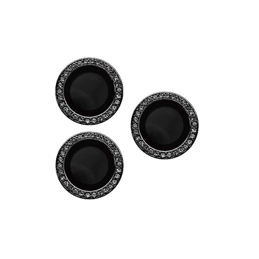 iPhone 14 Pro Max Zore CL-06 Kamera Lens Koruyucu - Siyah