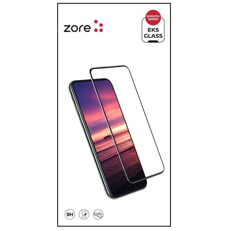 iPhone 14 Pro Max Zore EKS Cam Ekran Koruyucu - Siyah