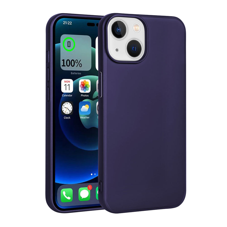 iPhone 15 Kılıf Zore Premier Silikon Kılıf - Lacivert