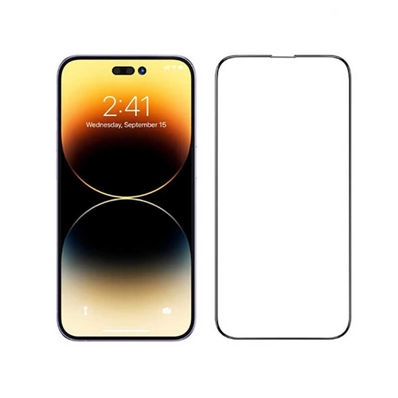 iPhone 15 Plus Davin Seramik Ekran Koruyucu - Siyah