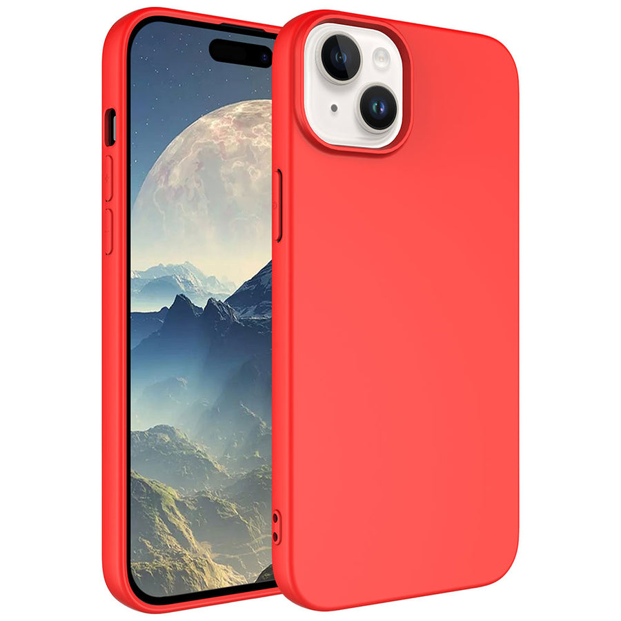 iPhone 15 Plus Kılıf Zore LSR Lansman Kılıf - Kırmızı
