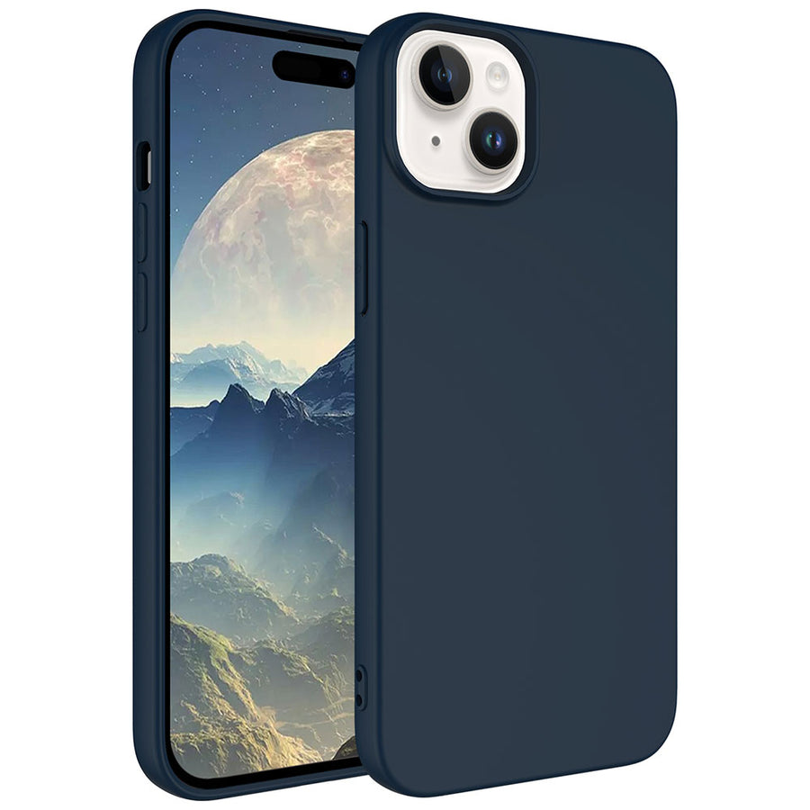 iPhone 15 Plus Kılıf Zore LSR Lansman Kılıf - Lacivert