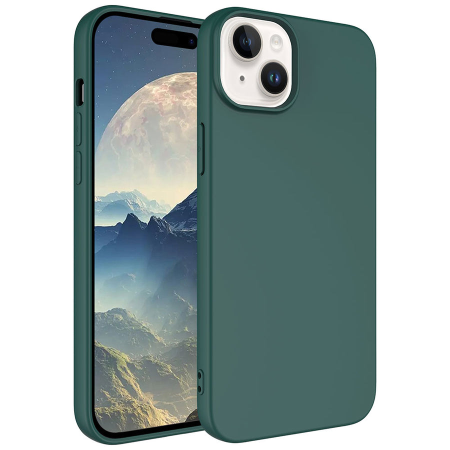 iPhone 15 Plus Kılıf Zore LSR Lansman Kılıf - Koyu Yeşil