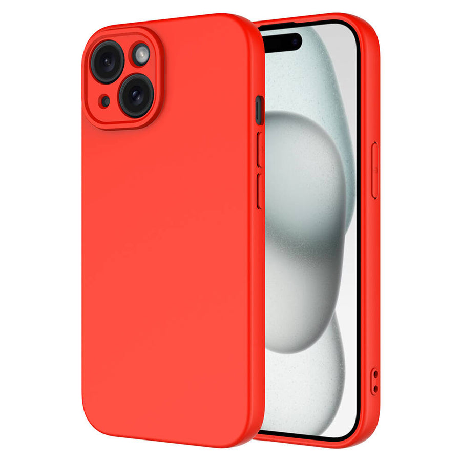 iPhone 15 Plus Kılıf Zore Mara Lansman Kılıf - Kırmızı