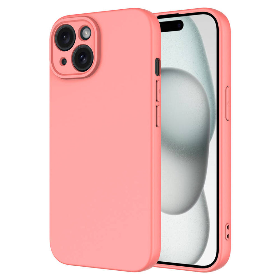 iPhone 15 Plus Kılıf Zore Mara Lansman Kılıf - Pembe