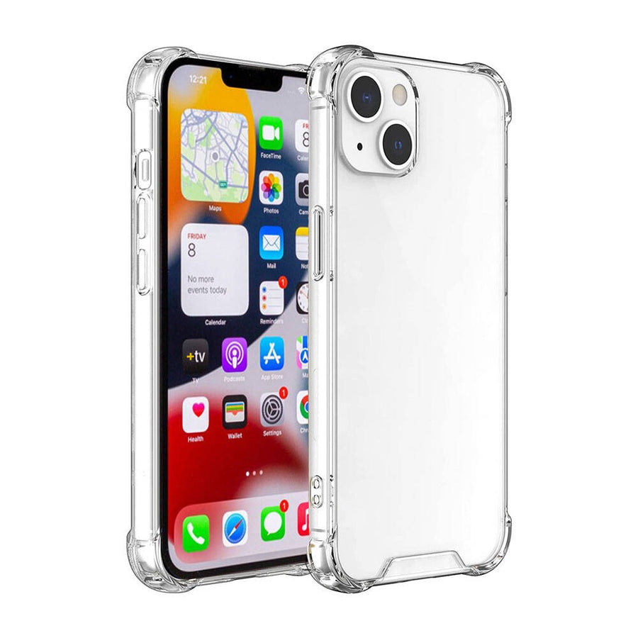 iPhone 15 Plus Kılıf Zore Nitro Anti Shock Silikon - Renksiz