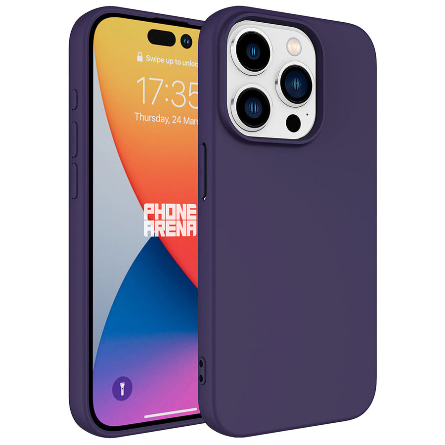 iPhone 15 Pro Kılıf Zore LSR Lansman Kılıf - Derin Mor