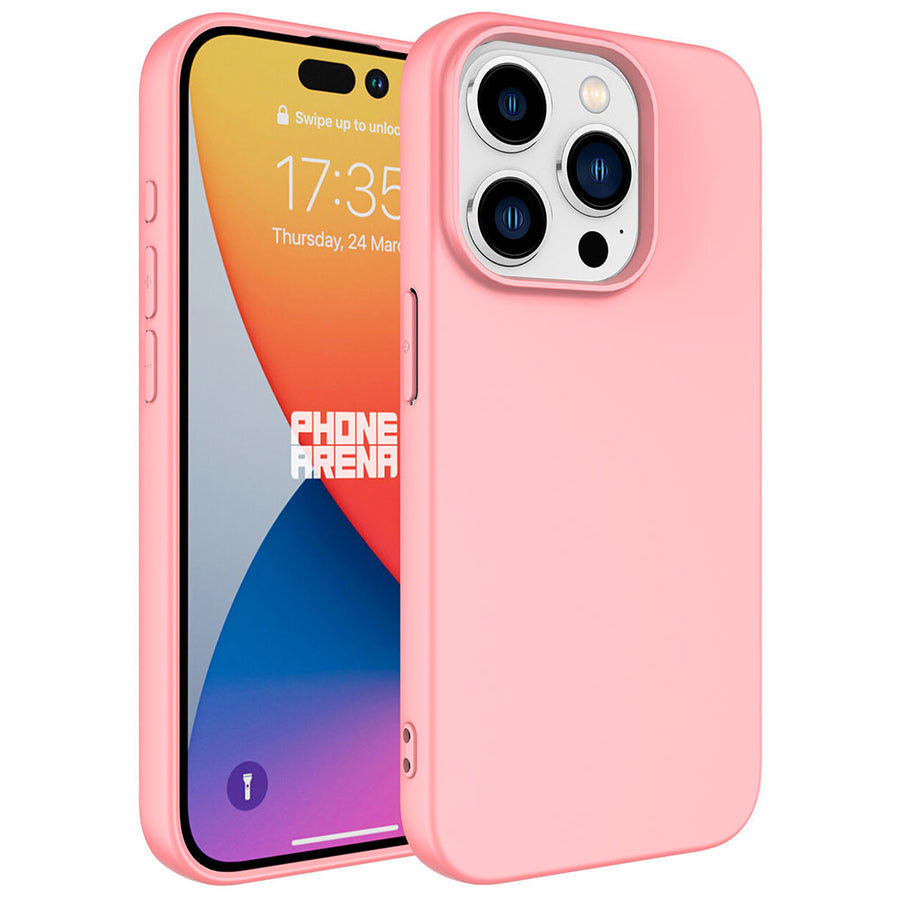 iPhone 15 Pro Kılıf Zore LSR Lansman Kılıf - Pembe Açık