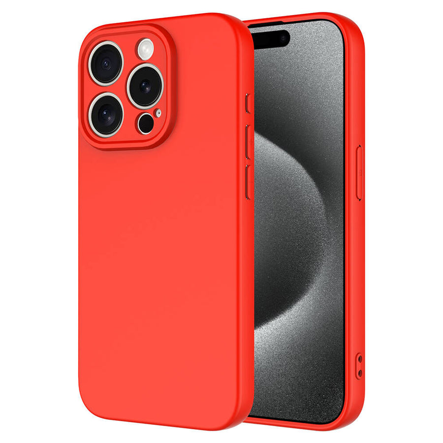 iPhone 15 Pro Kılıf Zore Mara Lansman Kılıf - Kırmızı
