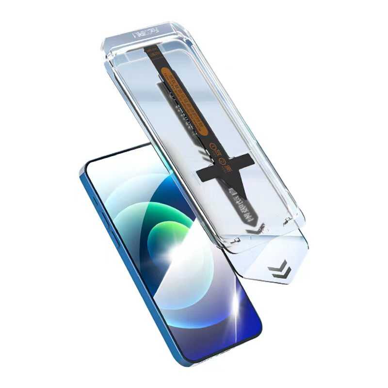 iPhone 15 Pro Max Zore Süper Fast Temperli Ekran Koruyucu - Renksiz