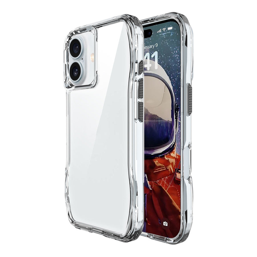 iPhone 16 Kılıf Airbagli Şeffaf Zore İncek Kılıf - Şeffaf