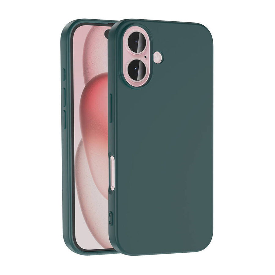 iPhone 16 Kılıf Zore LSR Lansman Kılıf - Yeşil