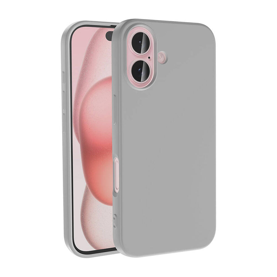 iPhone 16 Kılıf Zore LSR Lansman Kılıf - Gümüş