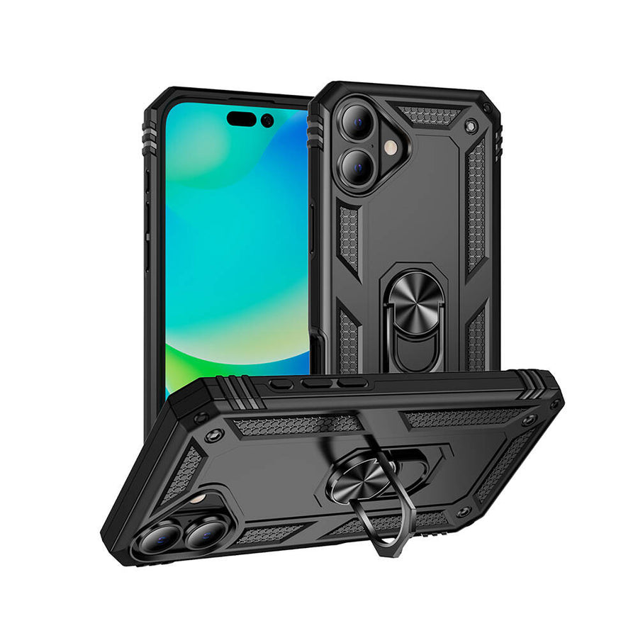 iPhone 16 Kılıf Zore Vega Kılıf - Siyah