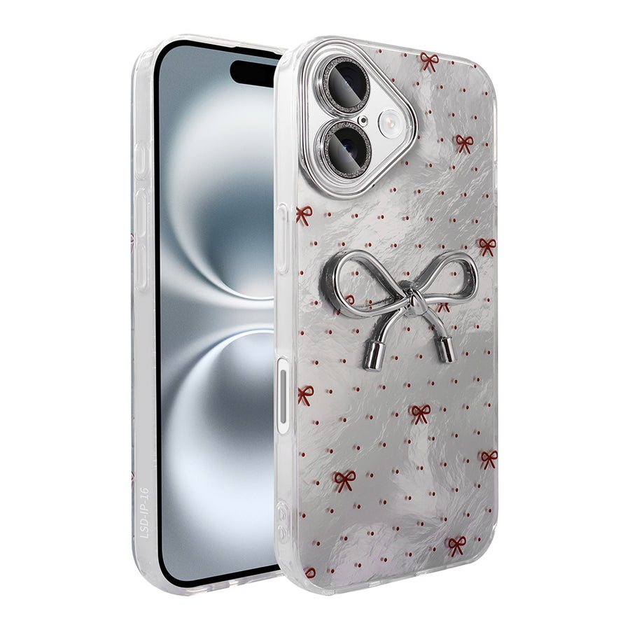 iPhone 16 Plus Kılıf Kamera Korumalı Figürlü Zore Ponti Silikon Kılıf - Açık Mavi