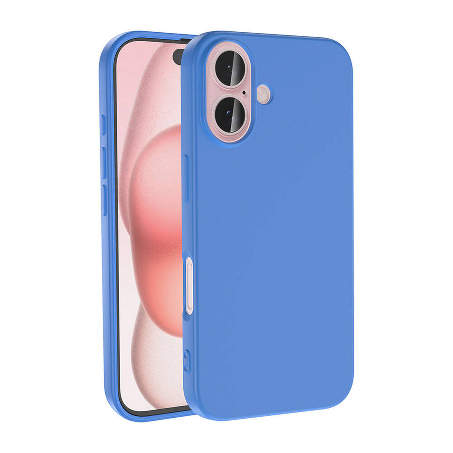 iPhone 16 Plus Kılıf Zore LSR Lansman Kılıf - Mavi