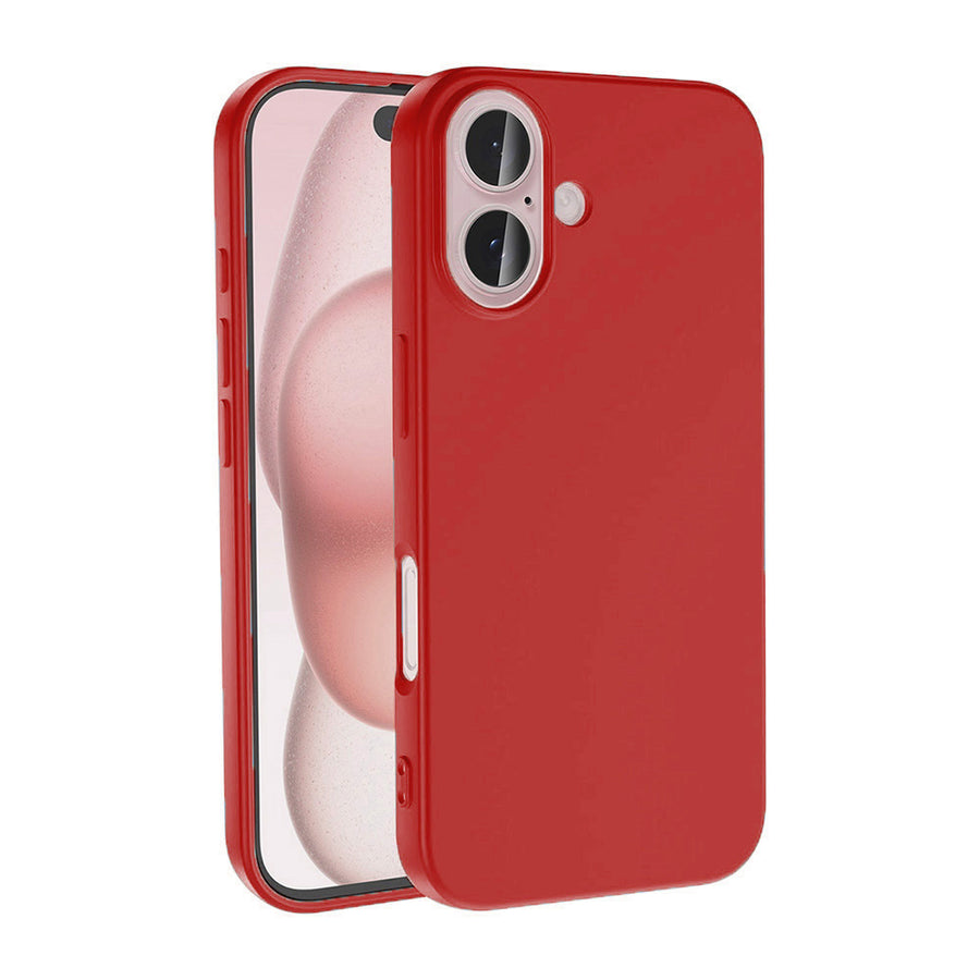iPhone 16 Plus Kılıf Zore LSR Lansman Kılıf - Kırmızı