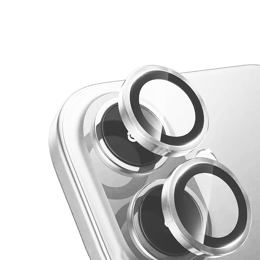 iPhone 16 Plus Zore Mikro Kamera Lens Koruyucu - Gümüş