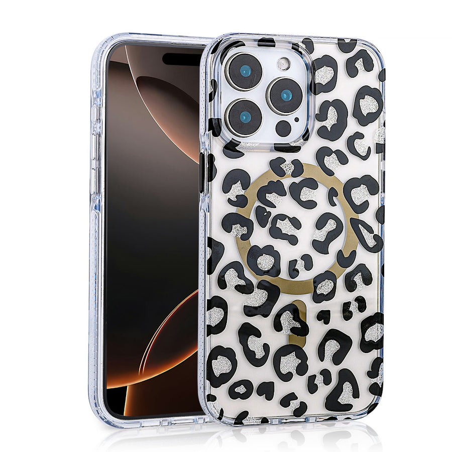iPhone 16 Pro Kılıf M-safe Şarj Özellikli Zore Jago Kılıf - Siyah