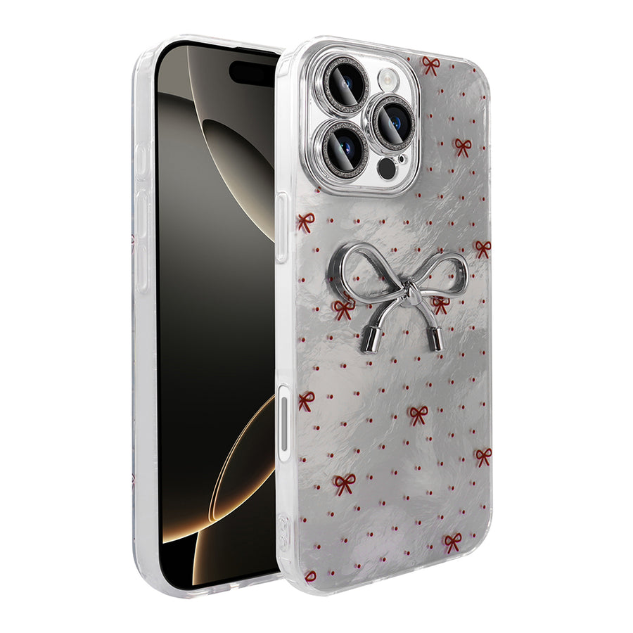 iPhone 16 Pro Max Kılıf Kamera Korumalı Figürlü Zore Ponti Silikon Kılıf - Açık Mavi