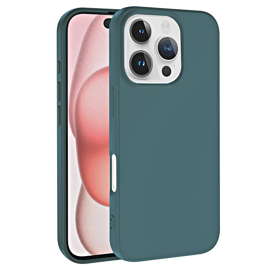 iPhone 16 Pro Max Kılıf Zore LSR Lansman Kılıf - Koyu Yeşil