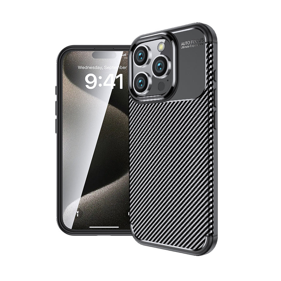 iPhone 16 Pro Max Kılıf Zore Negro Silikon Kılıf - Siyah
