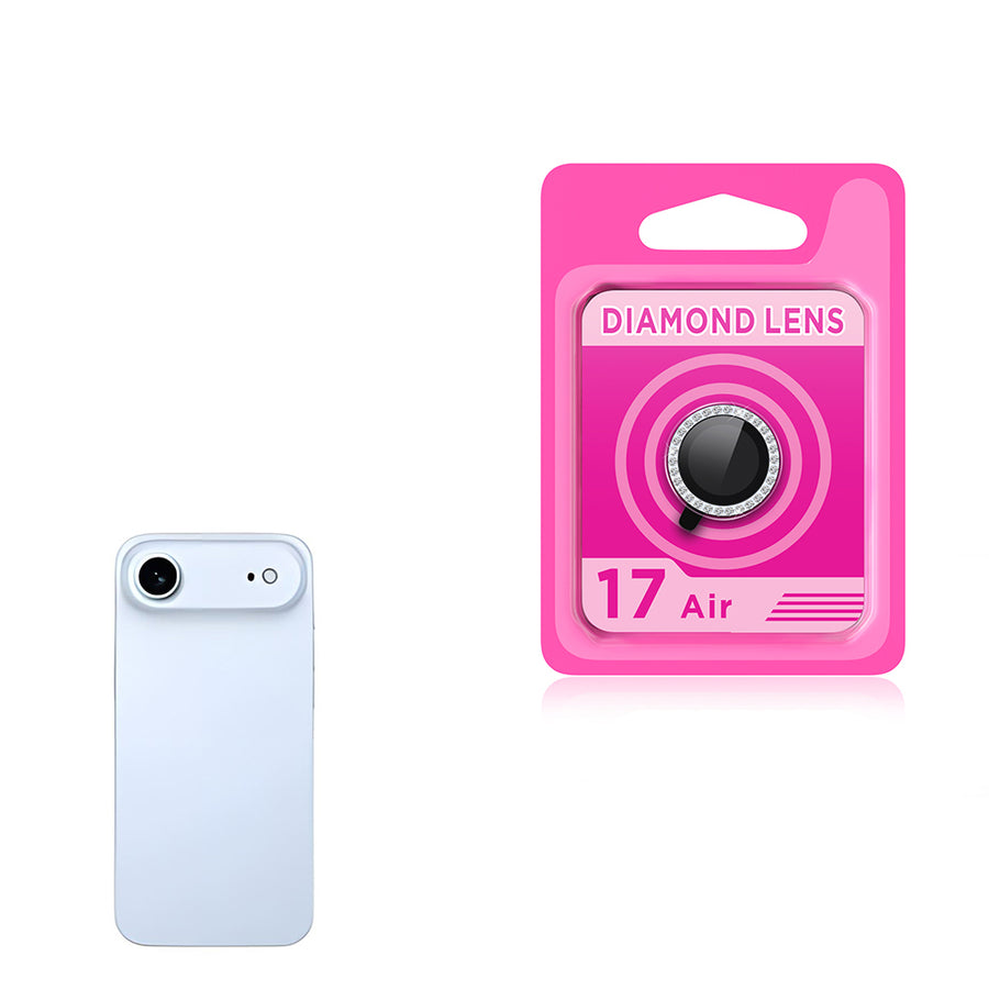 iPhone 17 Air Zore CL-06 Kamera Lens Koruyucu - Mavi