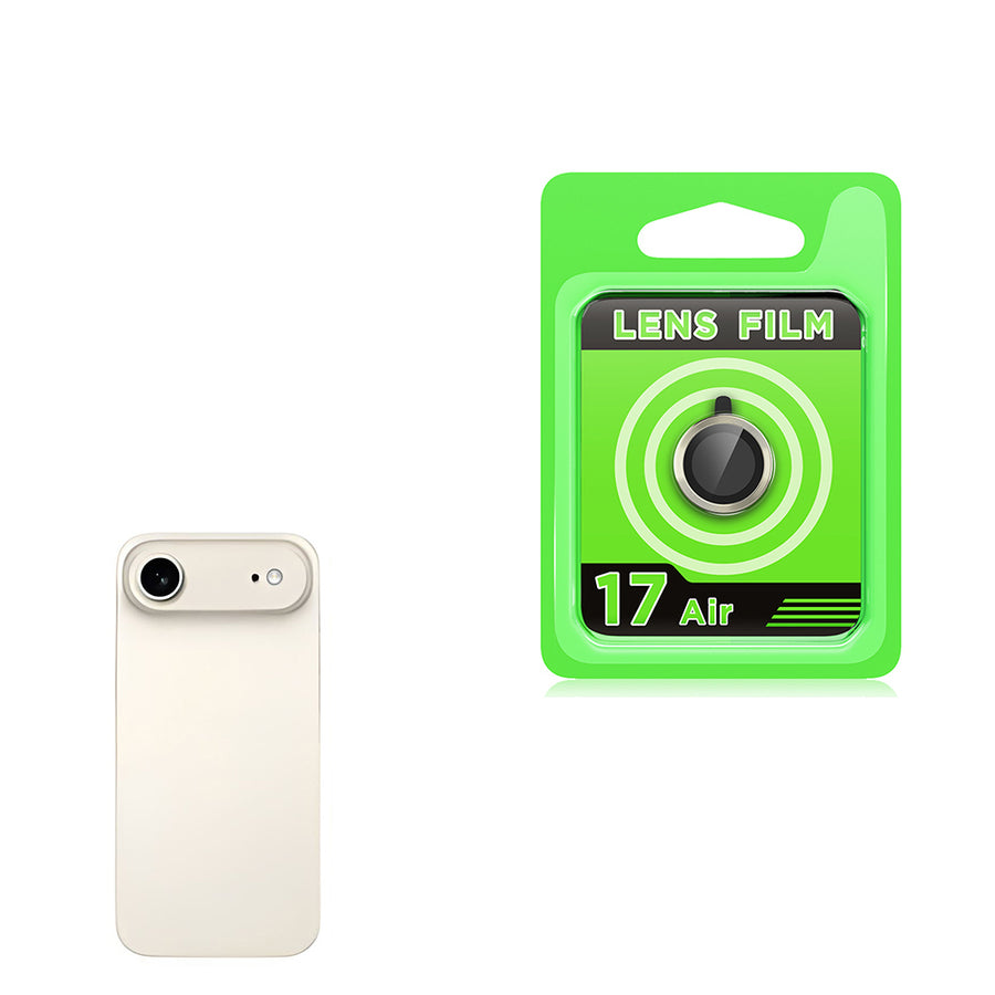 iPhone 17 Air Zore CL-07 Kamera Lens Koruyucu - Gold