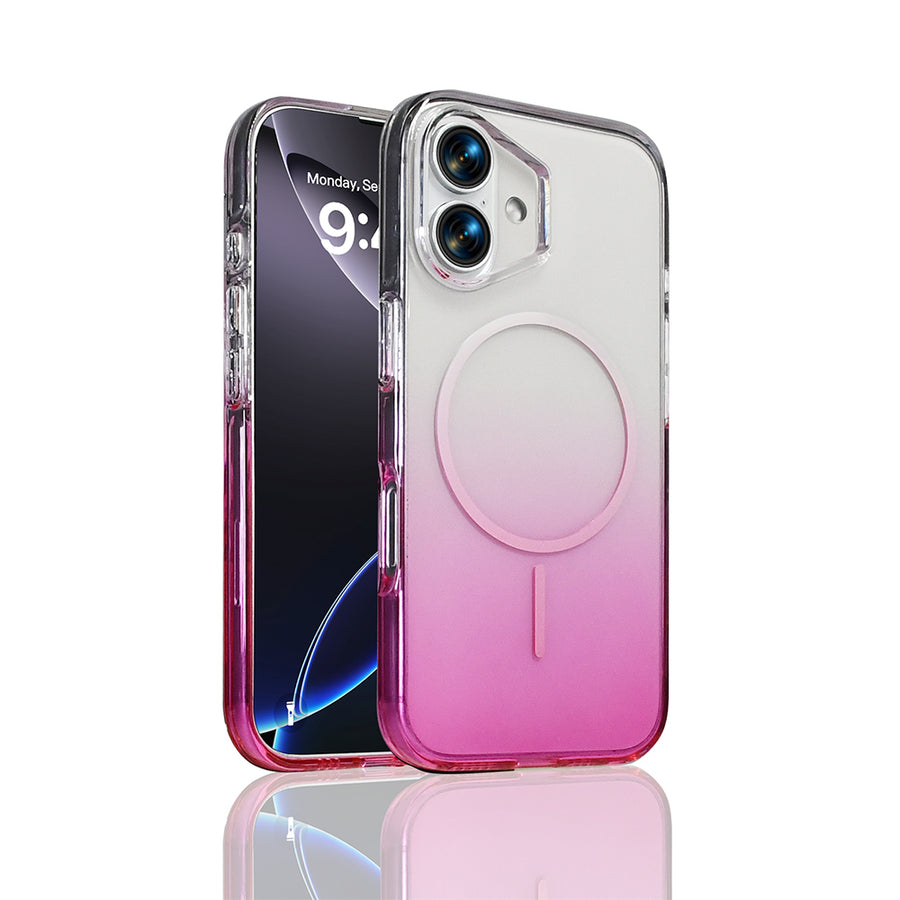 iPhone 17 Kılıf M-Safe Şarj Özellikli Zore Septik Silikon Kılıf - Mor