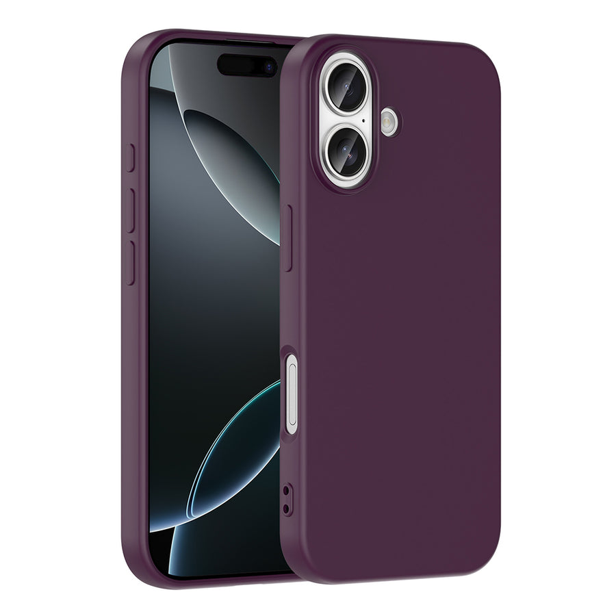 iPhone 17 Kılıf Zore Mara Lansman Kılıf - Koyu Mor