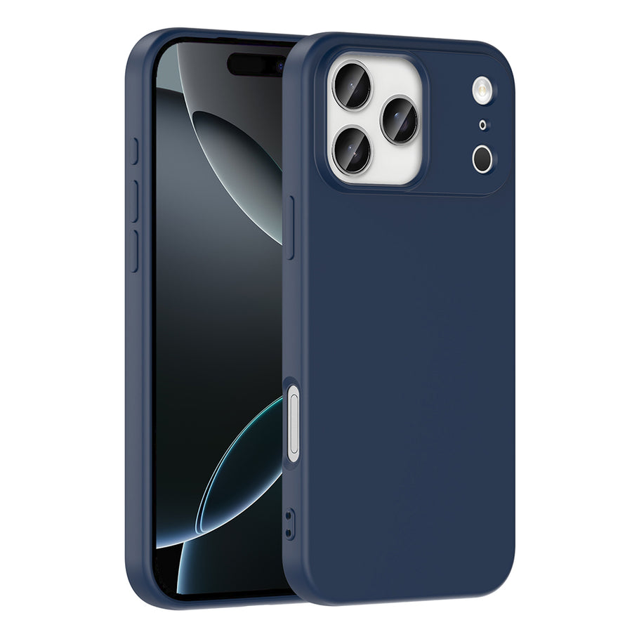 iPhone 17 Pro Max Kılıf Zore Mara Lansman Kılıf - Lacivert