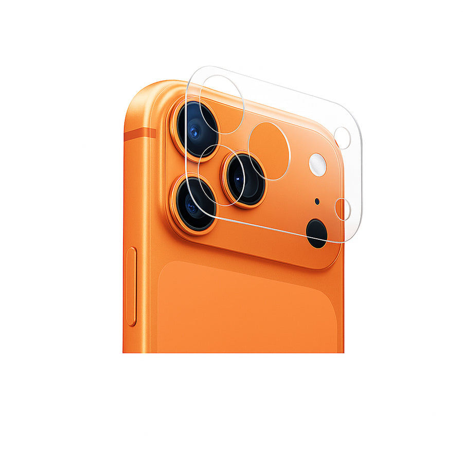 iPhone 17 Pro Max Zore 10 in 1 Mat Kamera Lens Koruyucu - Şeffaf