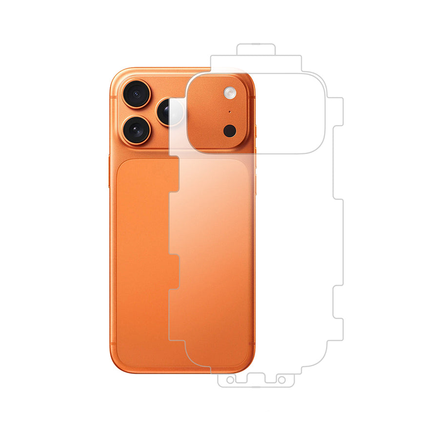 iPhone 17 Pro Max Zore Arka Zum Body Ekran Koruyucu - Şeffaf