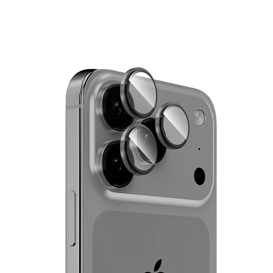 iPhone 17 Pro Max Zore Mikro Kamera Lens Koruyucu - Gri
