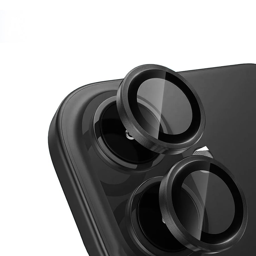 iPhone 17 Zore Mikro Kamera Lens Koruyucu - Siyah