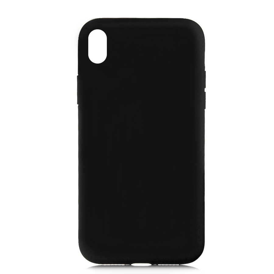 iPhone XR 6.1 Kılıf Zore LSR Lansman Kılıf - Siyah