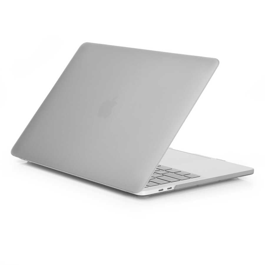 Macbook 13.3' Pro 2022 M2 Zore MSoft Mat Kılıf - Renksiz