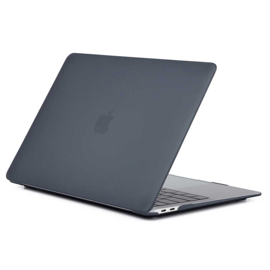 Macbook 13.6' Air M3 A3113 Zore MSoft Kristal Kılıf - Siyah