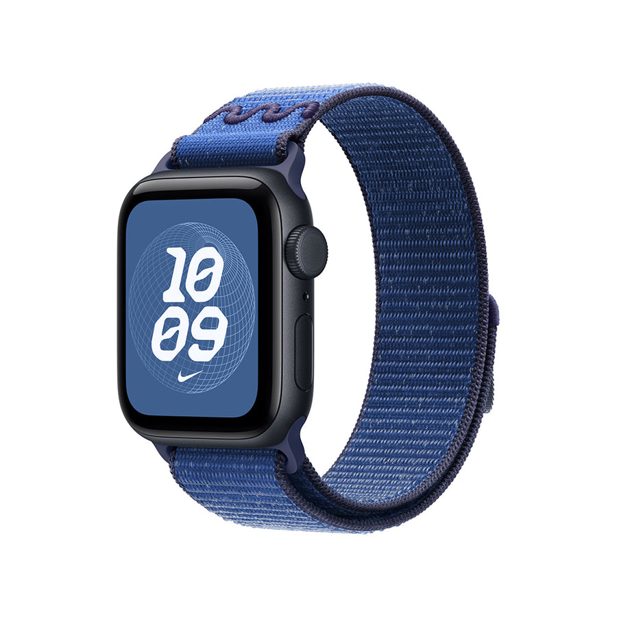 Watch 10 42mm KRD-91 Hasır Kordon Strap Kayış - Blue Ribbon