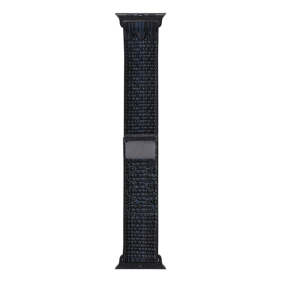 Watch 10 46mm KRD-91 Hasır Kordon Strap Kayış - Siyah