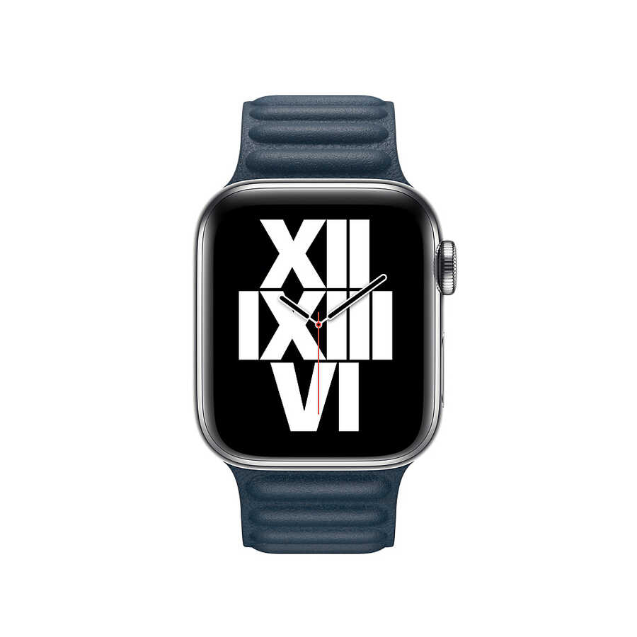  Watch 38mm KRD-34 Deri Kordon - Lacivert