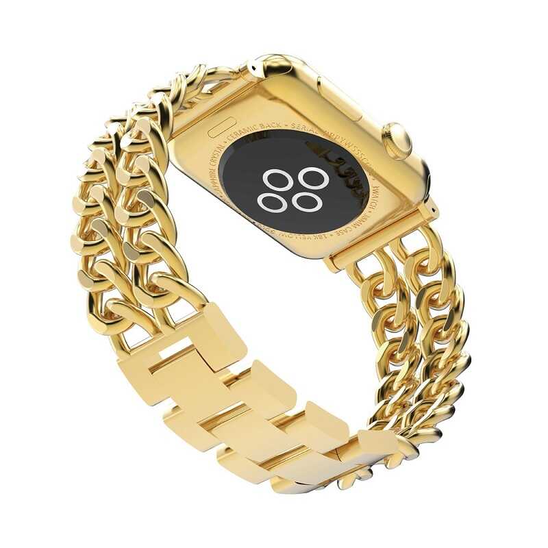  Watch 40mm Cowboy Metal Kordon - Gold