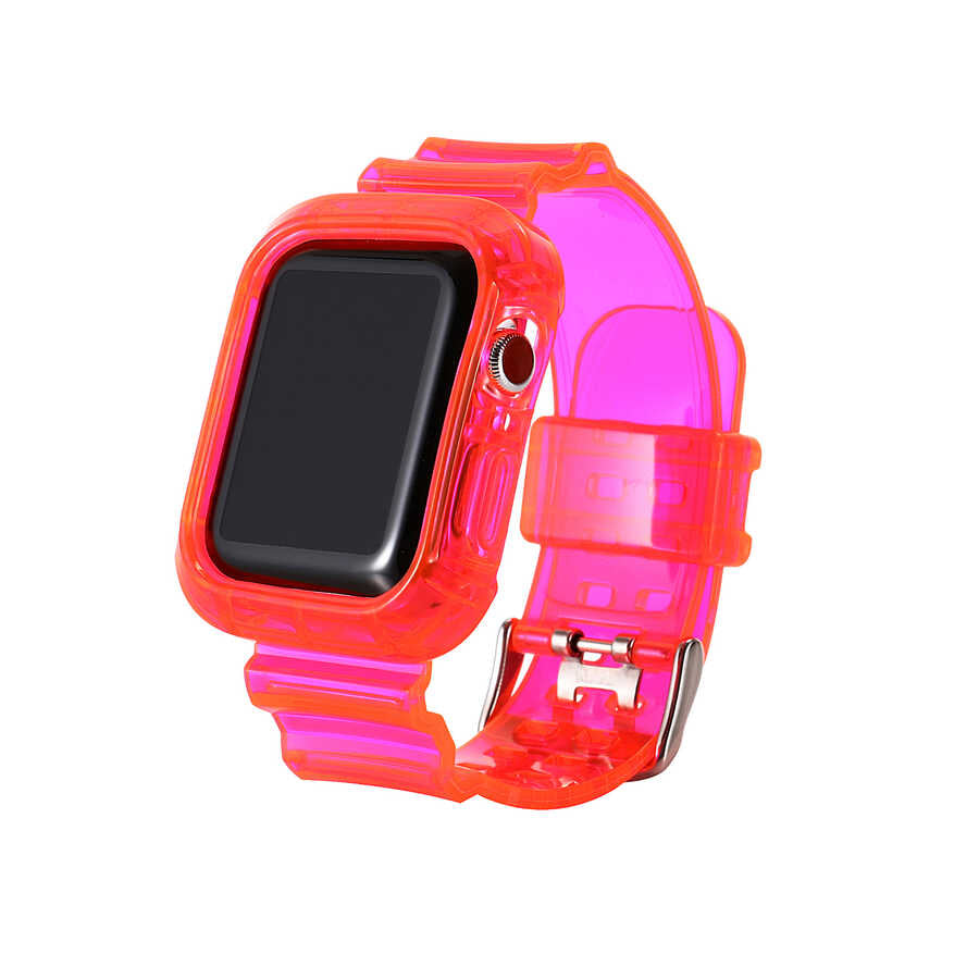 Watch 40mm KRD-27 Silikon Kordon - Pembe