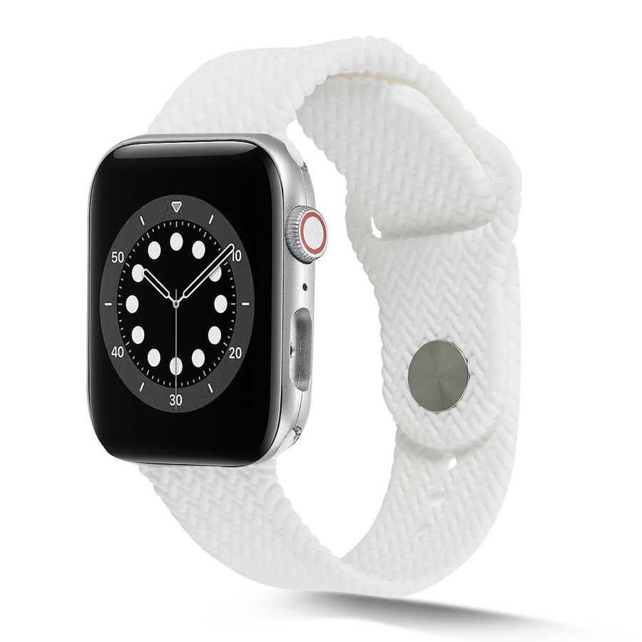 Watch 40mm KRD-37 Silikon Kordon - Beyaz