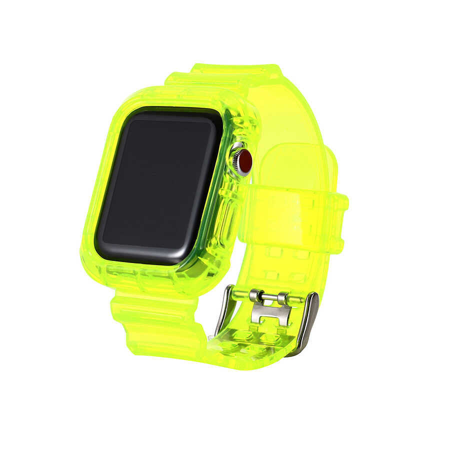 Watch 44mm KRD-27 Silikon Kordon - Sarı